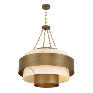 Davenport 8-Light Pendant in Antique Patina