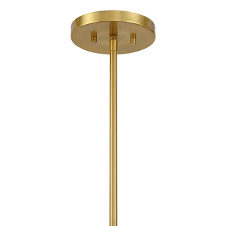 Darien 6-Light Chandelier in Warm Brass