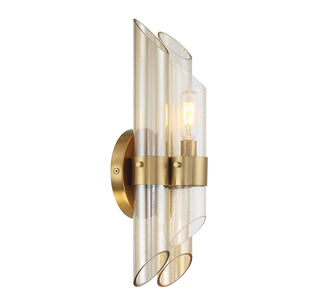 Biltmore 1-Light Wall Sconce in Warm Brass