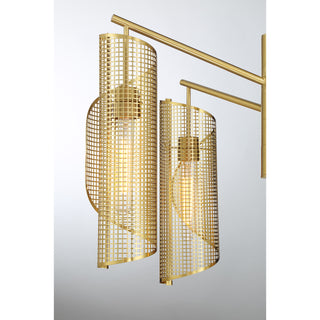 Hillbourne 5-Light Chandelier in Warm Brass