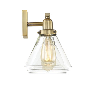 Drake 3-Light Bathroom Vanity Light in Warm Brass