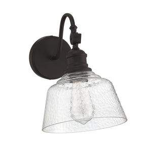 1-Light Wall Sconce in Oil Rubbed Bronze