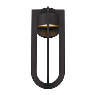Furo 12 inch Outdoor Wall Sconce in Dark Bronze Finish