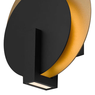 Eclispe Wall Sconce  Sand Black