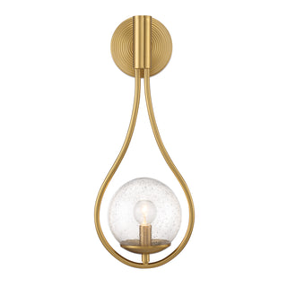 Encino 1-Light Wall Sconce in Warm Brass