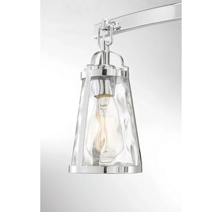 Albany 3-Light Bathroom Vanity Light in Polished Chrome