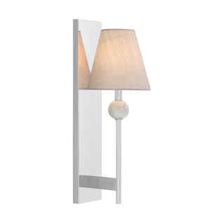 Travis 1-Light Wall Sconce in Polished Chrome