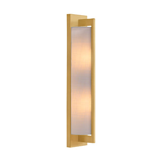 Carver 2-Light Wall Sconce in Warm Brass