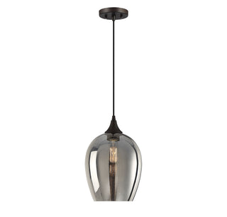1-Light Mini Pendant in Oil Rubbed Bronze