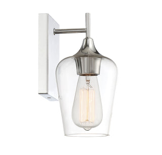Octave 1-Light Wall Sconce in Polished Chrome