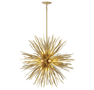 Killiam 16-Light Pendant in Cavalier Gold