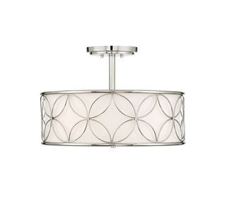 Reid 4-Light Ceiling Light in Polished Nickel