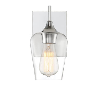 Octave 1-Light Wall Sconce in Polished Chrome