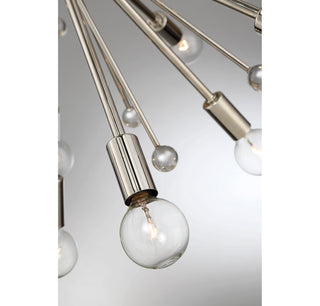 Galea 24-Light Chandelier in Polished Nickel
