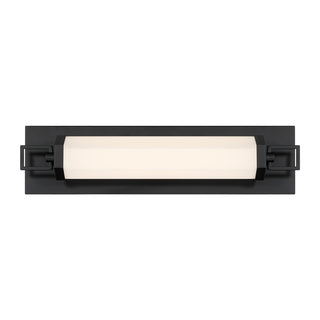 Parker 18" LED Bathroom Vanity Light in Black Lustre