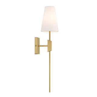 1-Light Wall Sconce in Natural Brass