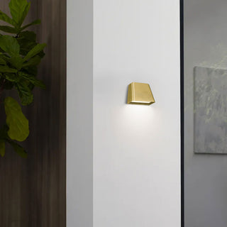 Bull Wall Sconce  Brushed Brass