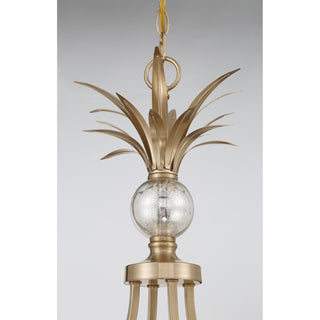 Hearst 8-Light Chandelier in Noble Brass