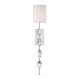 Sebring 1-Light Wall Sconce in Polished Nickel