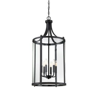 Penrose 6-Light Pendant in Black