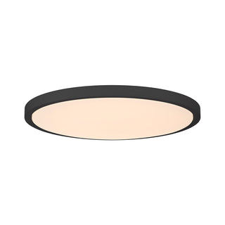 20" LED Flush Mount in Black