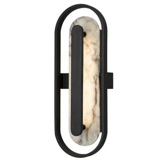 Roundabout Wall Sconce  Painted Antique Brass
