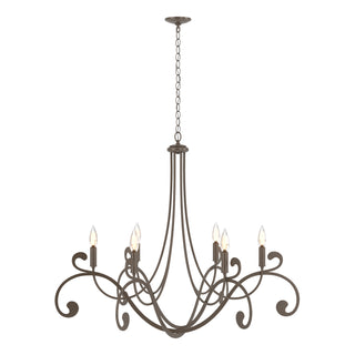 Bella 6 Arm Chandelier