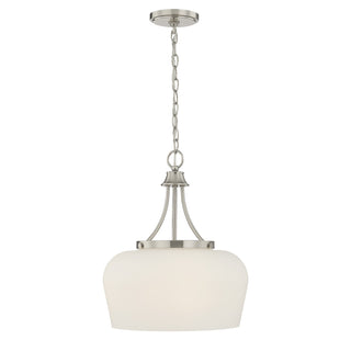 Octave 3-Light Pendant in Satin Nickel