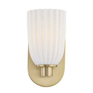 Baldwin 1-Light Wall Wall Sconce in Noble Brass