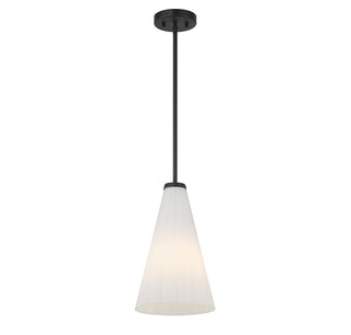 Bristol 1-Light Pendant in Matte Black