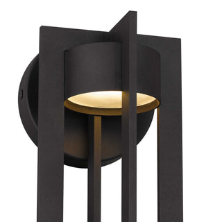 Furo 12 inch Outdoor Wall Sconce in Dark Bronze Finish