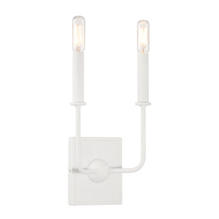 Avondale 2-Light Wall Sconce in Bisque White