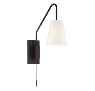 Owen 1-Light Adjustable Wall Sconce in English Bronze