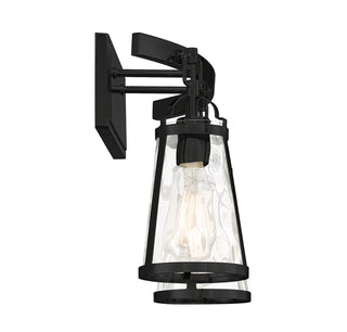 Albany 2-Light Bathroom Vanity Light in Black