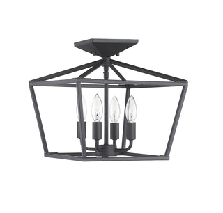 Townsend 4-Light Ceiling Light in Matte Black