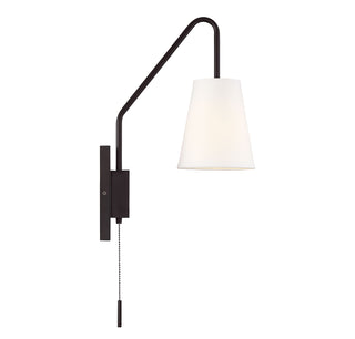 Owen 1-Light Adjustable Wall Sconce in English Bronze