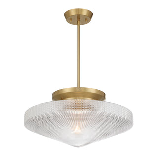 Norwich 1-Light Convertible in Warm Brass