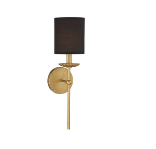 1-Light Wall Sconce in True Gold