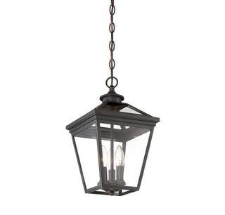 Ellijay 3-Light Outdoor Hanging Lantern in English Bronze