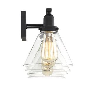Drake 4-Light Bathroom Vanity Light in Black