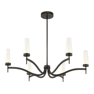 Butler 6-Light Chandelier in Mediterranean Bronze
