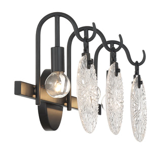 Addison 3-Light Bathroom Vanity Light in Matte Black