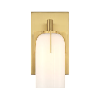 Caldwell 1-Light Wall Sconce in Warm Brass