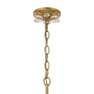 Marbella 6-Light Chandelier in Gold Shimmer by Breegan Jane