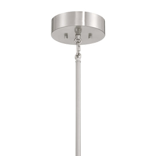 6-Light Chandelier in Brushed Nickel