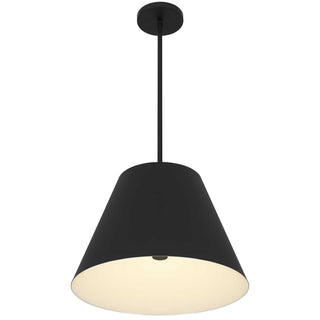 Jaz 16 Inch Outdoor Pendant in Sand Black Finish