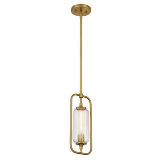 Holton 1-Light Mini-Pendant in Warm Brass