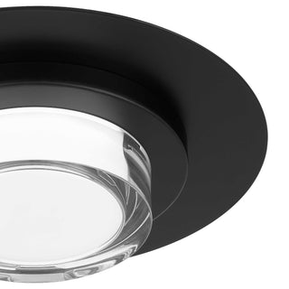 Plate Flush Mount in Sand Black