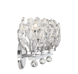 Moreno 3-Light Bathroom Vanity Light in Chrome
