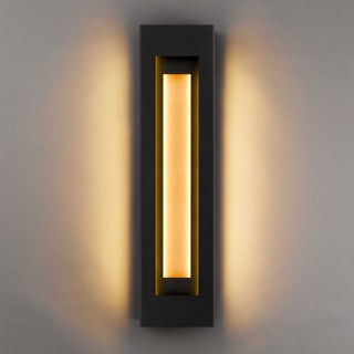 Layer Wall Sconce  Sand Black
